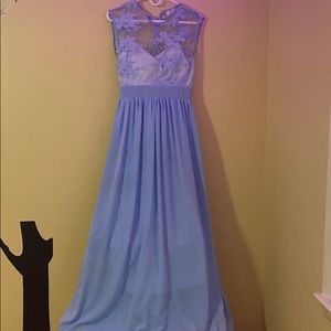 Light Blue Prom Dress